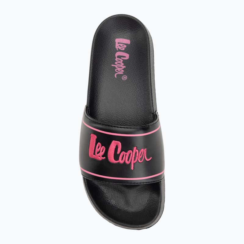 Papuci pentru femei Lee Cooper LCW-25-42-3530LA black/pink 5