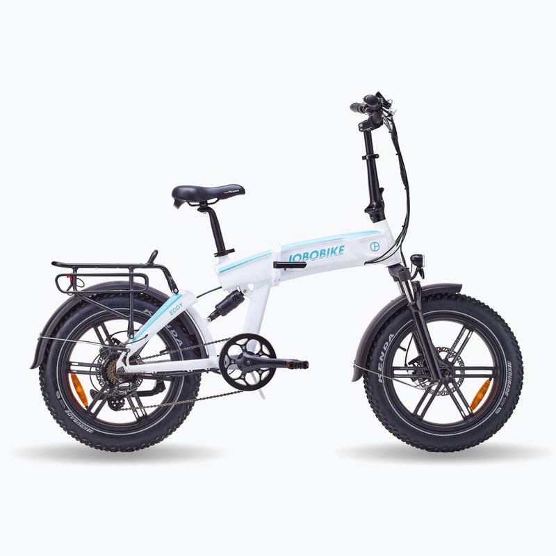 Bicicletă electrică JOBOBIKE Eddy 48V 14Ah 672Wh albă