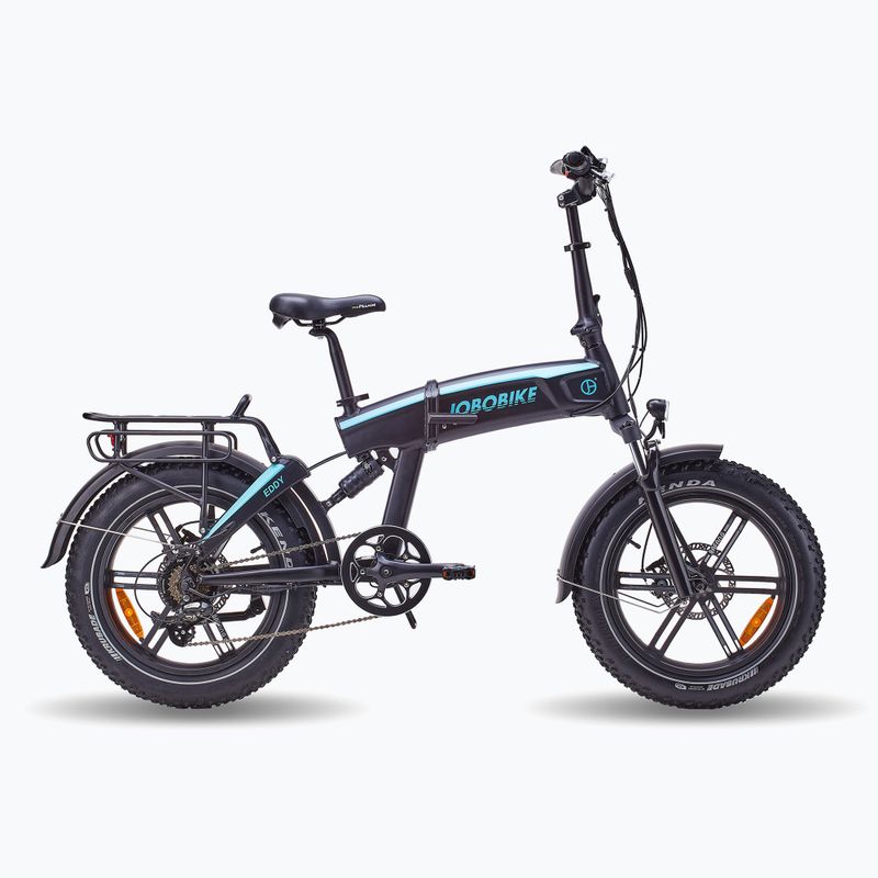 Bicicletă electrică JOBOBIKE Eddy 48V 14Ah 672Wh neagră