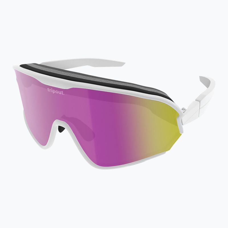 Ochelari de soare Tripout Infinity white/pinky axiom 5