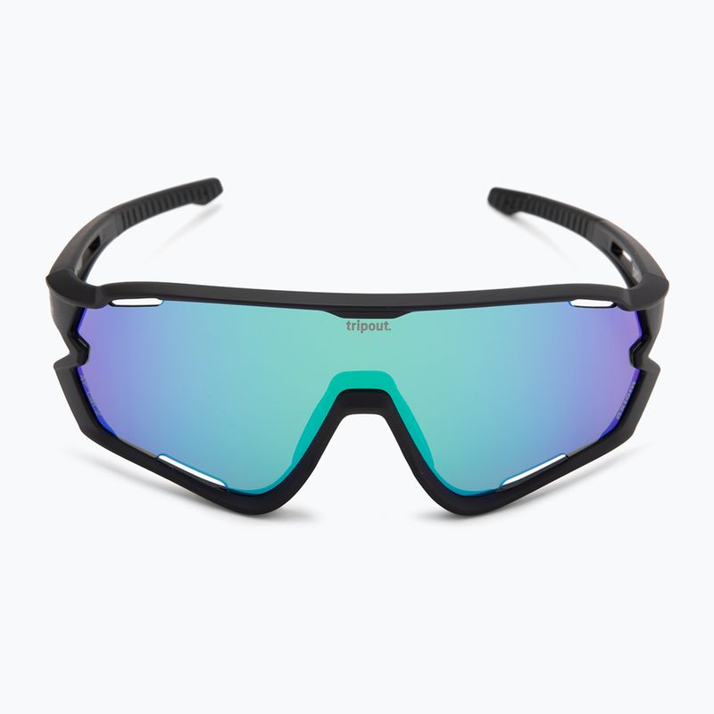 Ochelari de soare Tripout Force black/green axiom 3