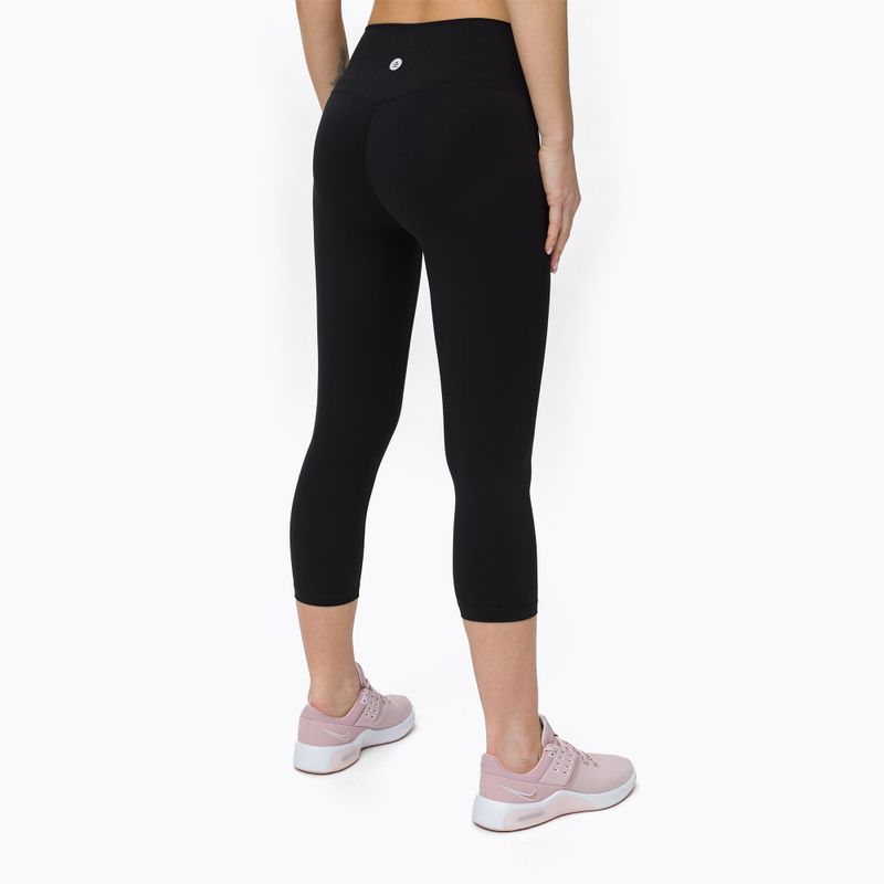 Yoga leggings pentru femei Moonholi Yoggings 7/8 negru 236 3