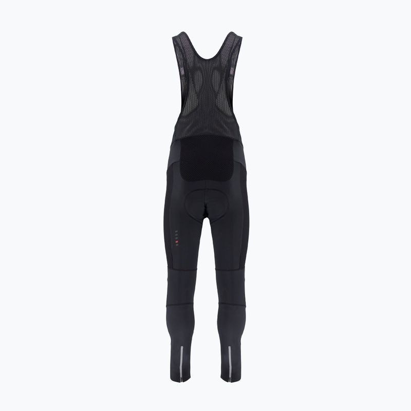 Pantaloni de ciclism Quest Manzolo Thermo negru pentru bărbați 2