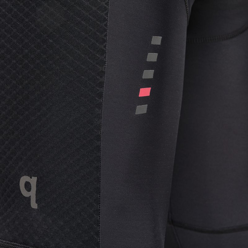 Pantaloni de ciclism Quest Manzolo Thermo negru pentru femei 4