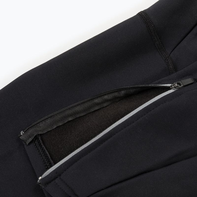 Pantaloni de ciclism Quest Manzolo Thermo negru pentru femei 5
