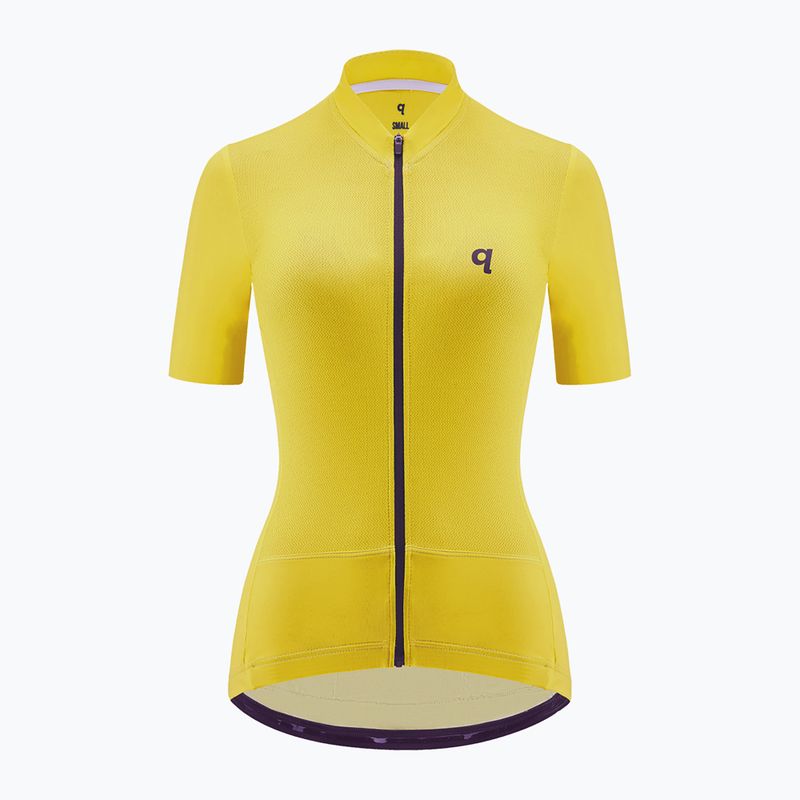 Tricou de ciclism pentru femei Quest Adventure galben
