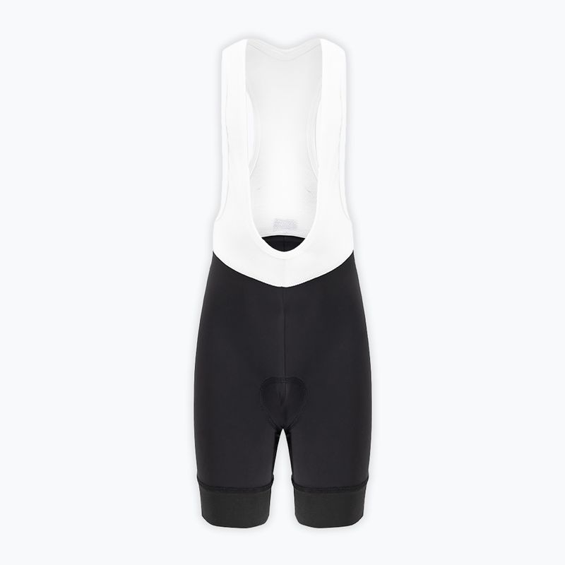 Quest Bib Shorts Pantaloni scurți pentru copii pantaloni scurți de ciclism alb/negru