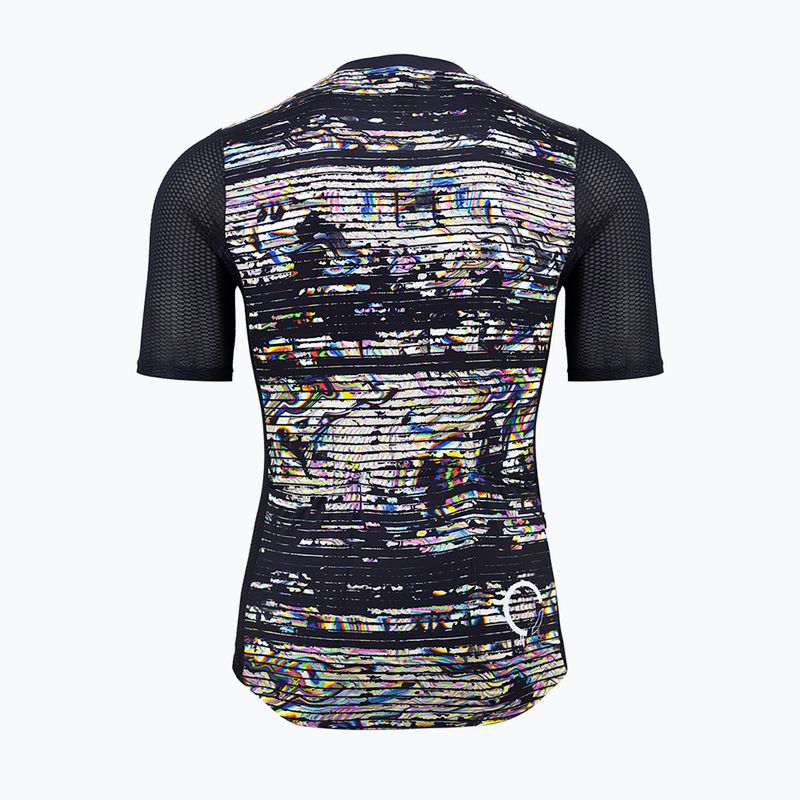 Quest Defeqt tricou de ciclism pentru bărbați negru/gri S23/KKR-DEFEQT-MAN 2