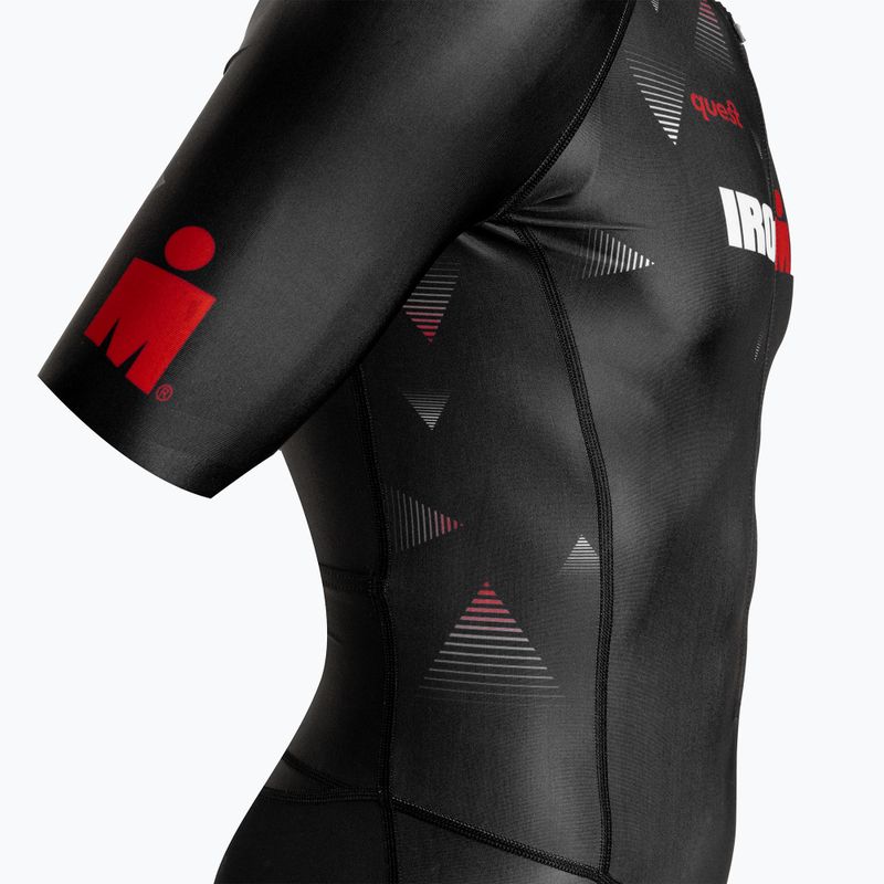 Costum de triatlon pentru bărbați Quest Iron Man black 4