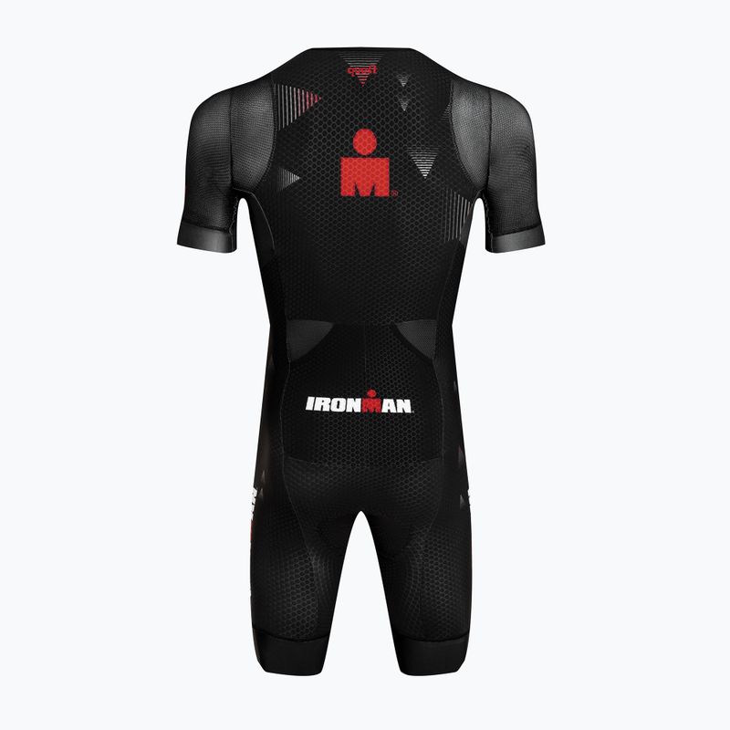 Costum de triatlon pentru bărbați Quest The Fastest GVT Iron Man black 2