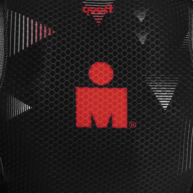 Costum de triatlon pentru bărbați Quest The Fastest GVT Iron Man black 7