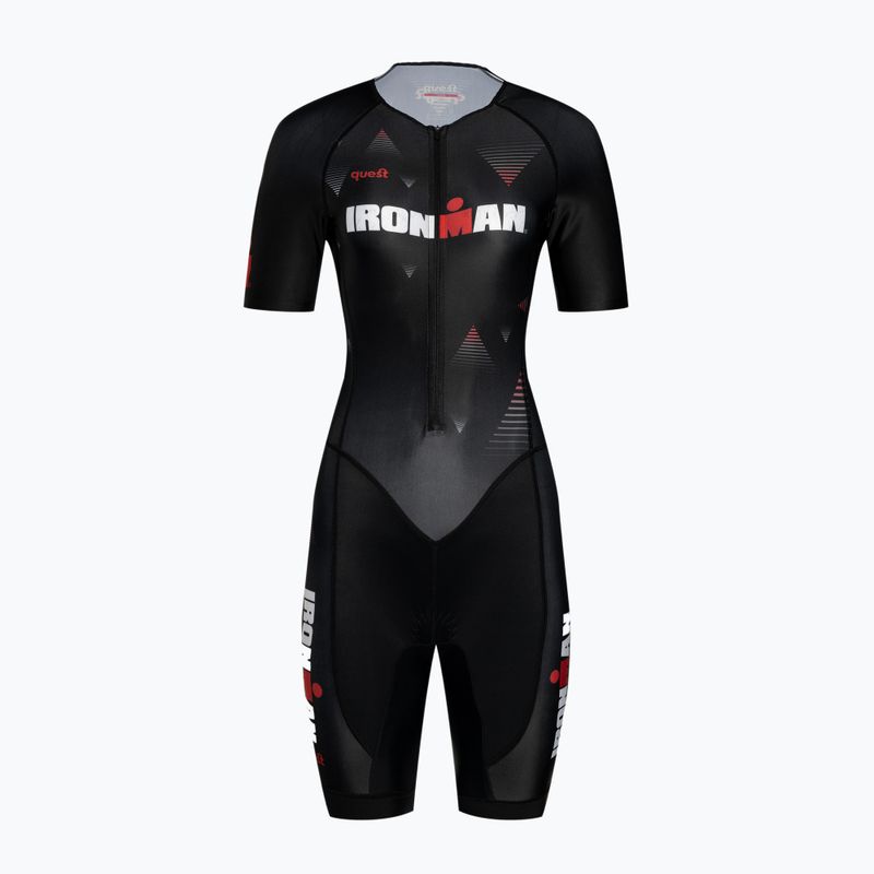 Costum de triatlon pentru femei Quest Iron Man black