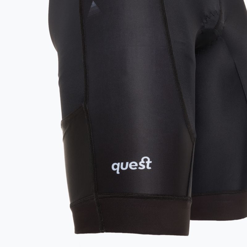 Costum de triatlon pentru bărbați Quest Aerofit Base black 4
