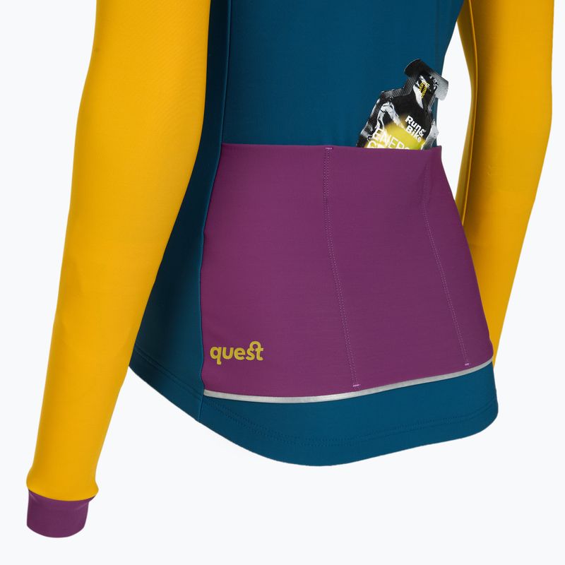 Bluză de ciclism pentru femei Quest Navigator green 4