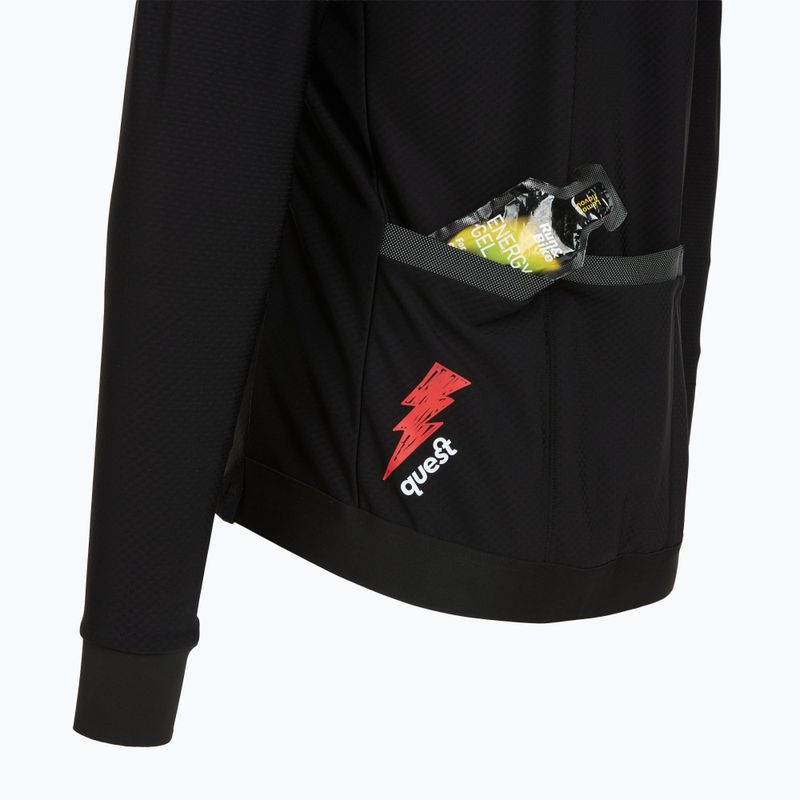 Bluză de ciclism pentru bărbați Quest Pneumatic watch out 3