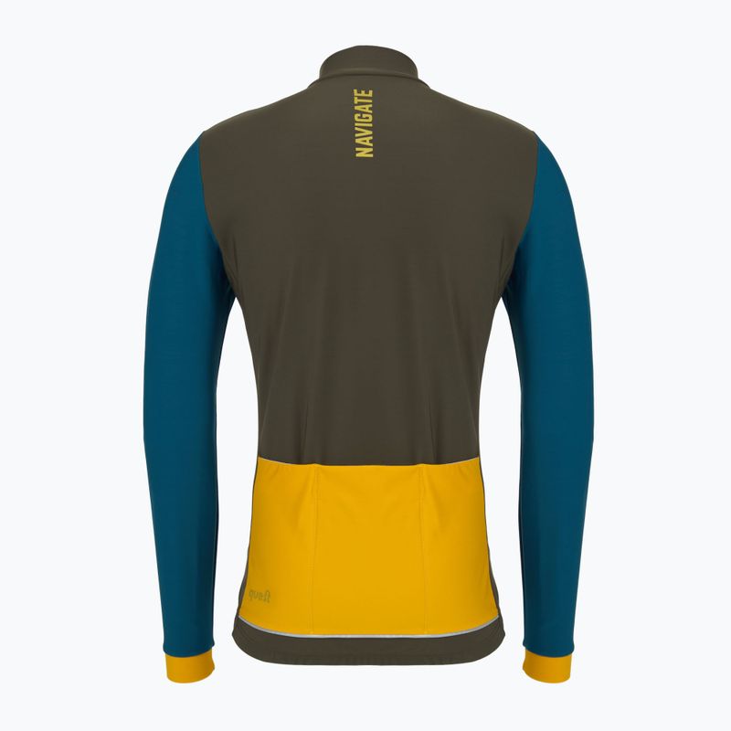 Bluză de ciclism pentru bărbați Quest Navigator green 2