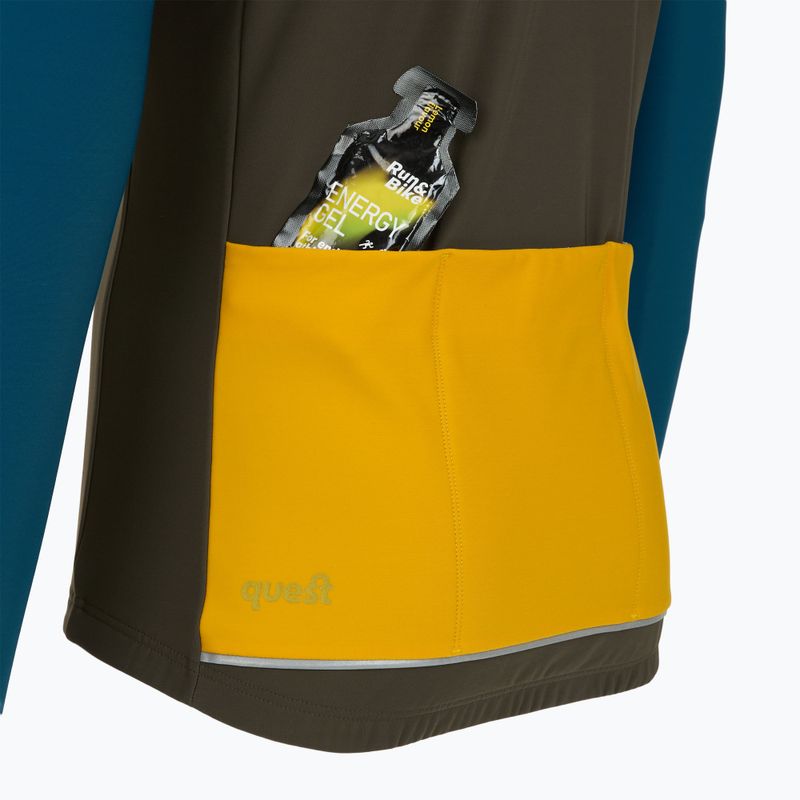 Bluză de ciclism pentru bărbați Quest Navigator green 4