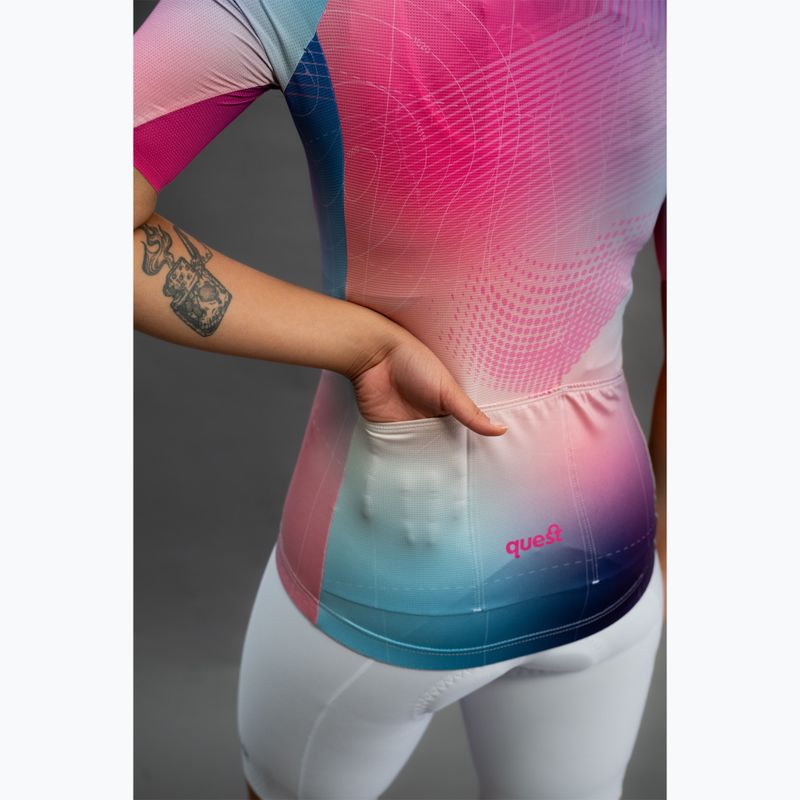 Tricou de ciclism pentru femei Quest Pink Wind W 8