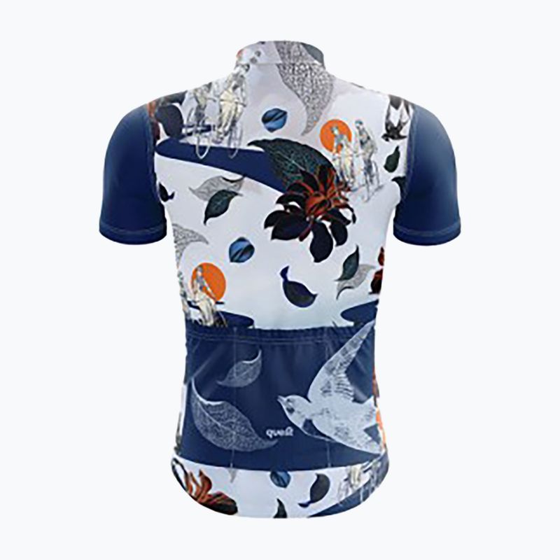 Tricou de ciclism pentru bărbați Quest Retro Bike 8