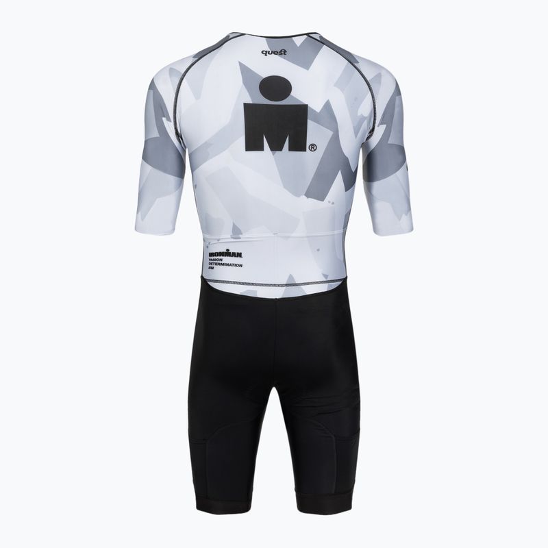 Combinezon de triatlon pentru bărbați Quest IRONMAN® shadow 2