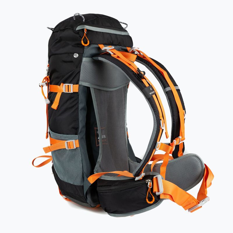 Rucsac turistic  BERGSON Tunnebo 35 l black/orange 4