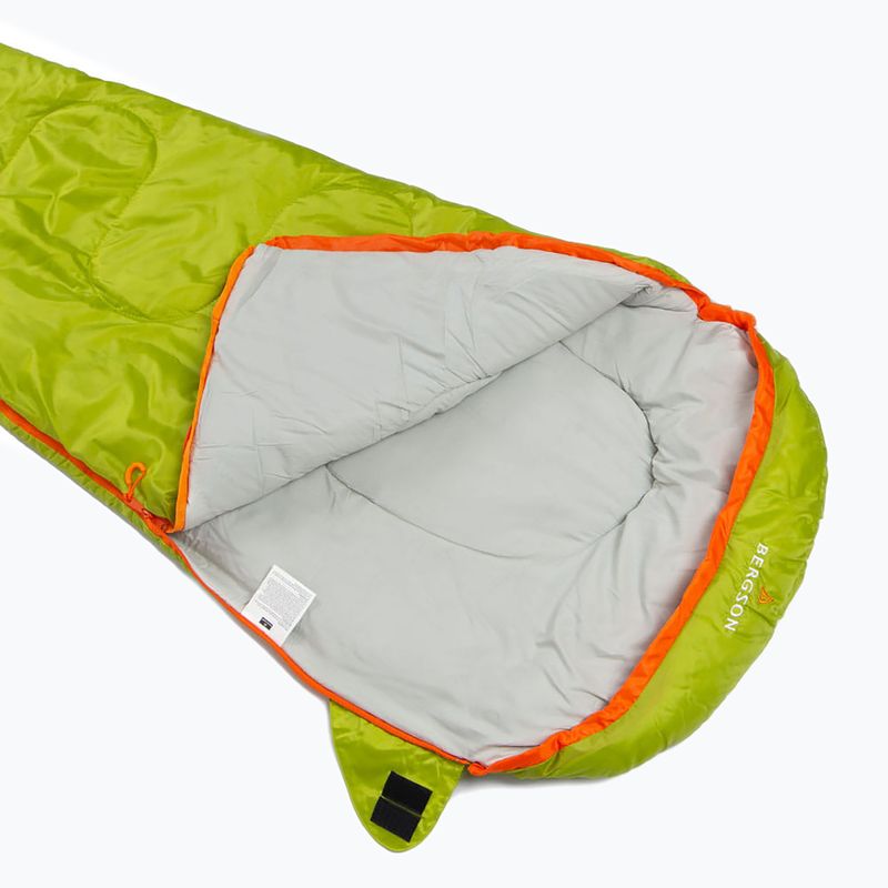 Sac de dormit pentru copii BERGSON Junior 300 grenoble green 3