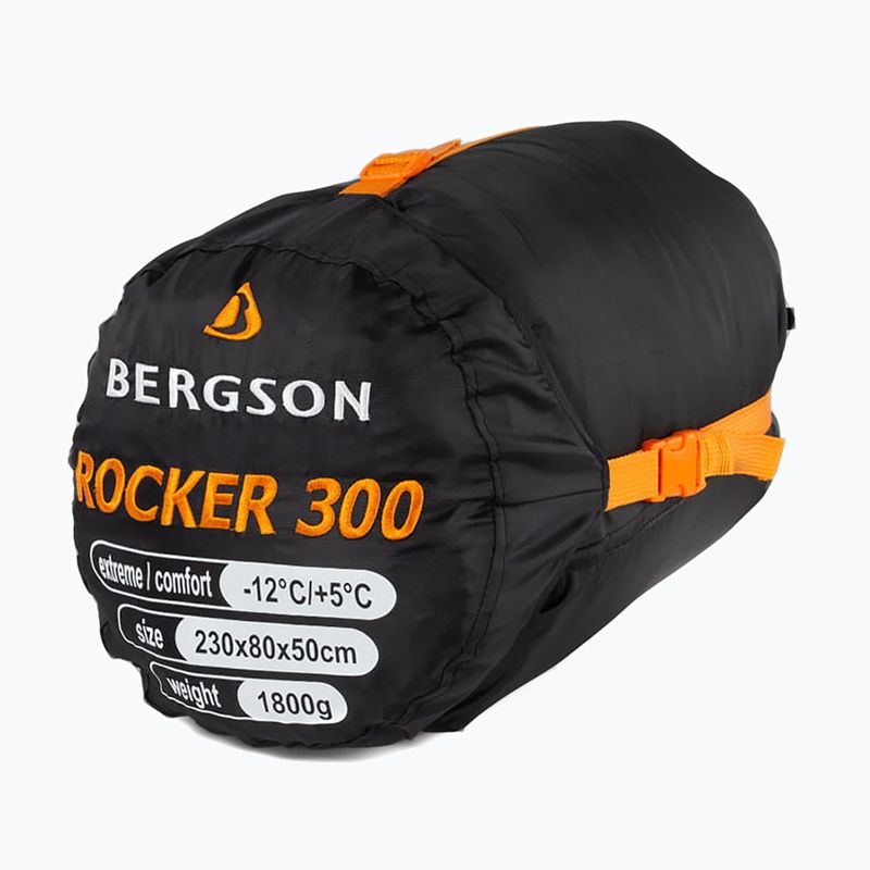 Sac de dormit BERGSON Rocker 300 asphalt/navy 9