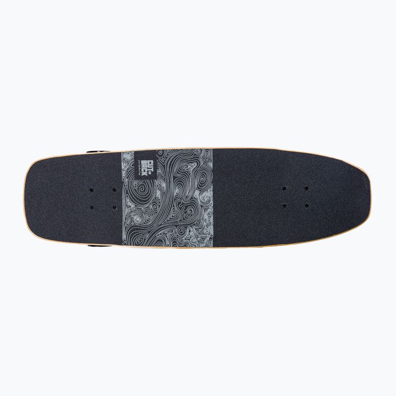 Surfboard CUTBACK negru Negru Wave 3