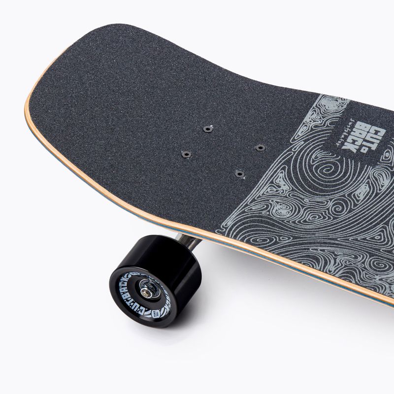 Surfboard CUTBACK negru Negru Wave 6