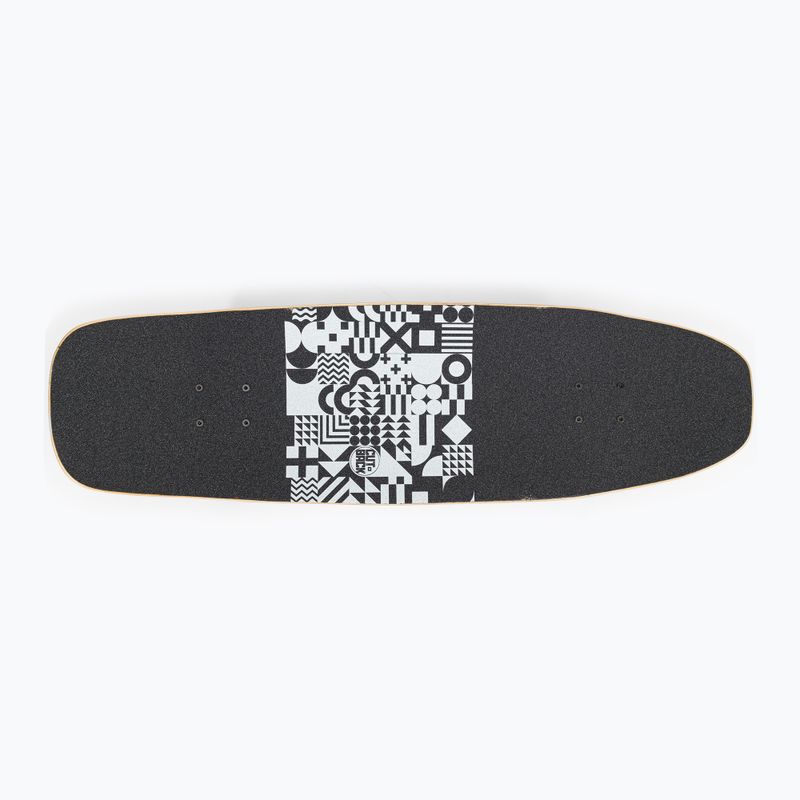 Surfskate Cutback B&W 32" alb-negru și skateboard CUT-SUR-B&W 5