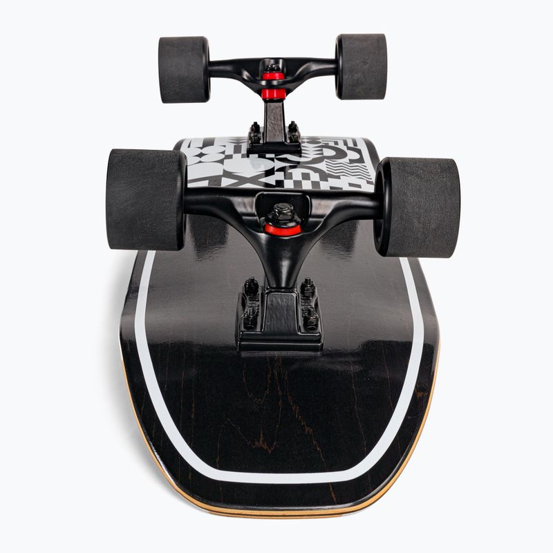 Surfskate Cutback B&W 32" alb-negru și skateboard CUT-SUR-B&W 6