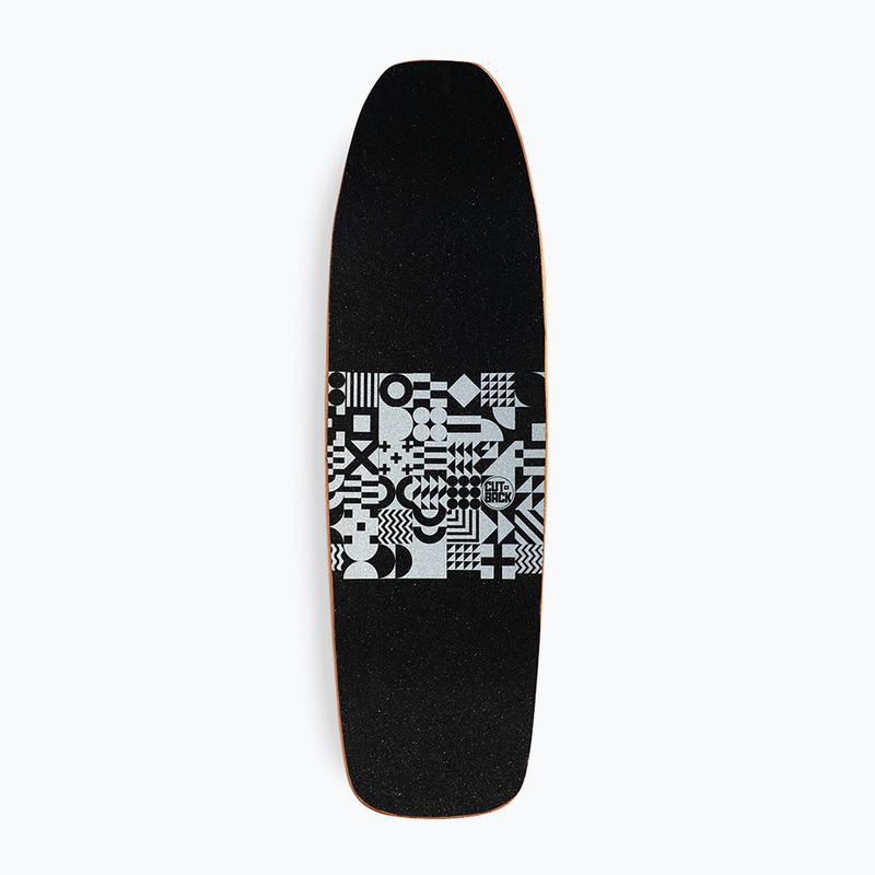 Surfskate Cutback B&W 32" alb-negru și skateboard CUT-SUR-B&W 9