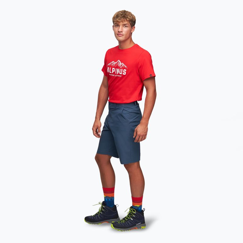 Pantaloni scurți de trekking pentru bărbați Alpinus Ferrera bleumarin 2