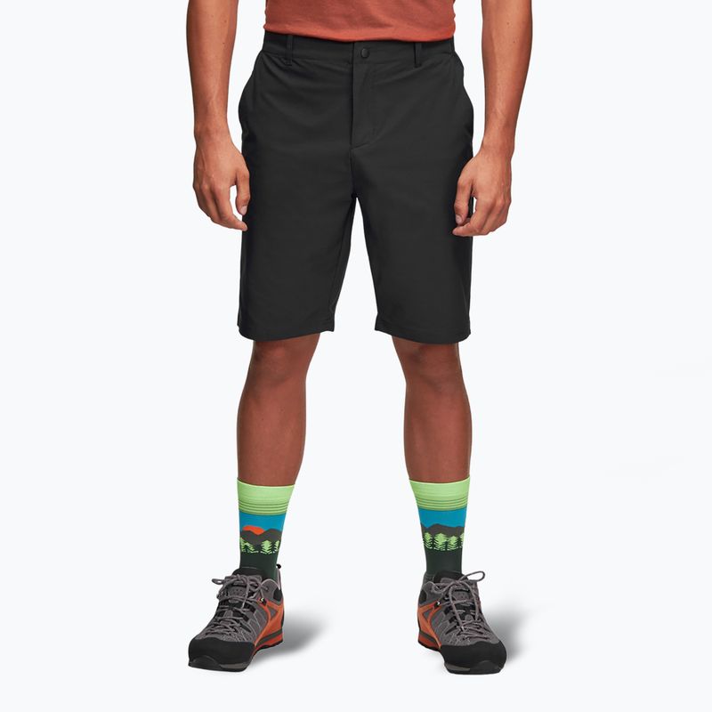 Pantaloni scurți de trekking pentru bărbați Alpinus Ferrera negru