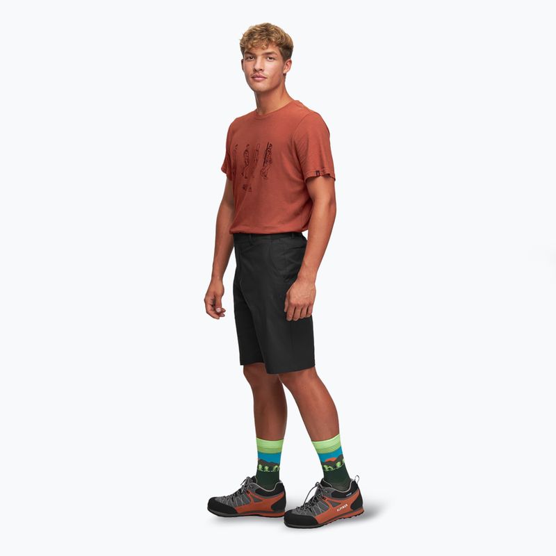 Pantaloni scurți de trekking pentru bărbați Alpinus Ferrera negru 2