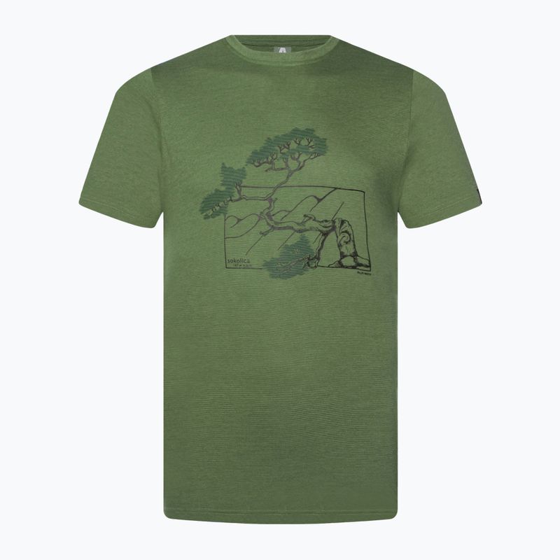 Tricou pentru bărbați Alpinus Pieniny verde 7