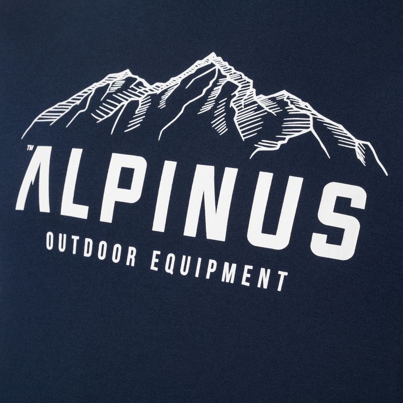 Tricou pentru bărbați Alpinus Mountains bleumarin 8