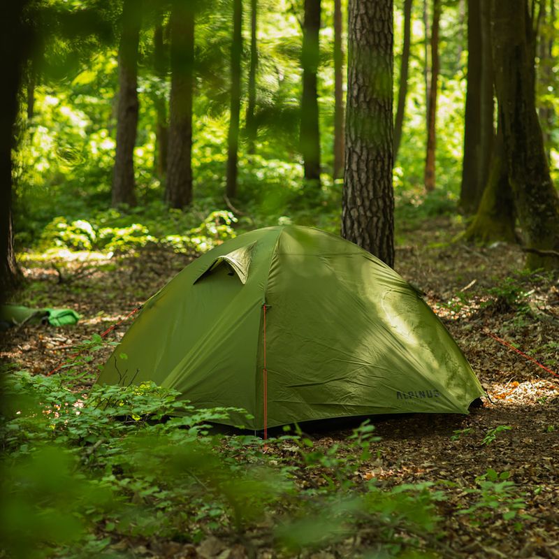 Cort de trekking pentru 2-persoane Alpinus Velebit 2 ALU zielony 15