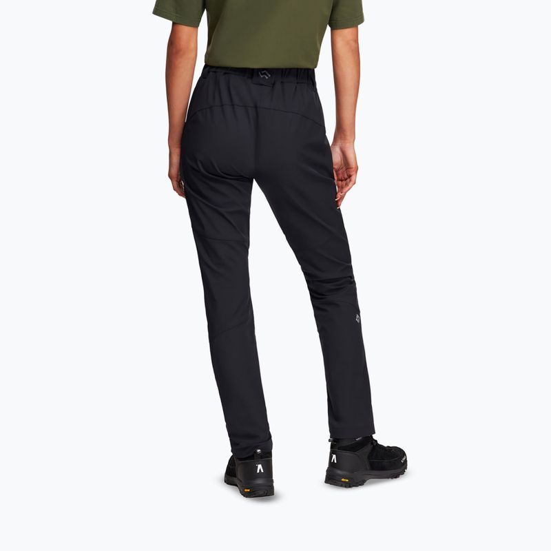 Pantaloni de trekking pentru femei Alpinus Marmore negri 3