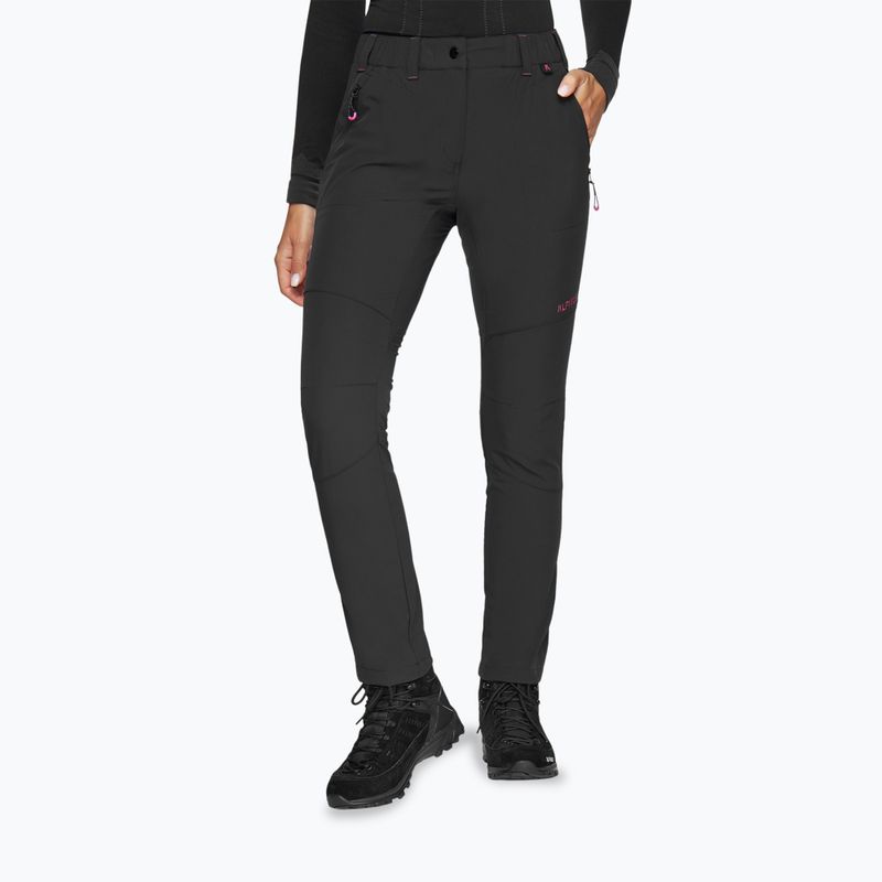 Pantaloni de trekking pentru femei Alpinus Marmore negri