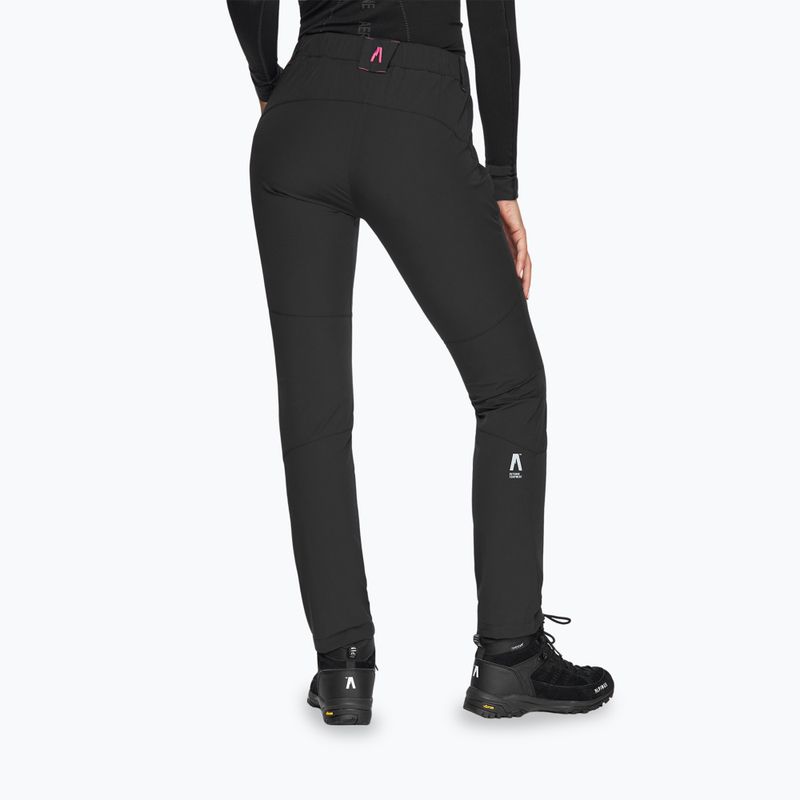 Pantaloni de trekking pentru femei Alpinus Marmore negri 3