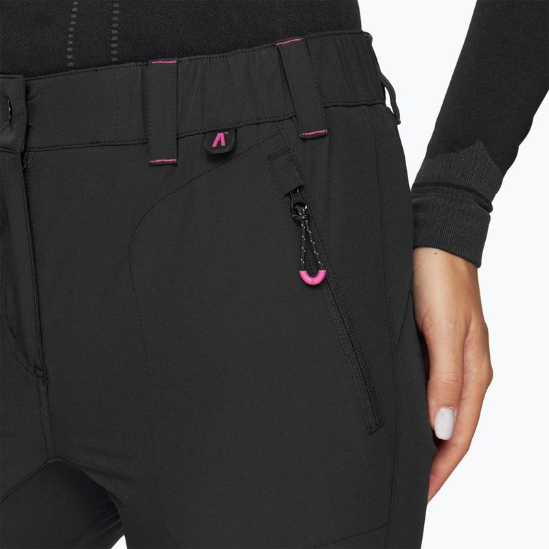 Pantaloni de trekking pentru femei Alpinus Marmore negri 4