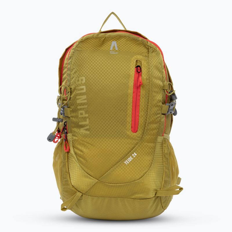 Rucsac turistic Alpinus Teide 24 l limonkowy