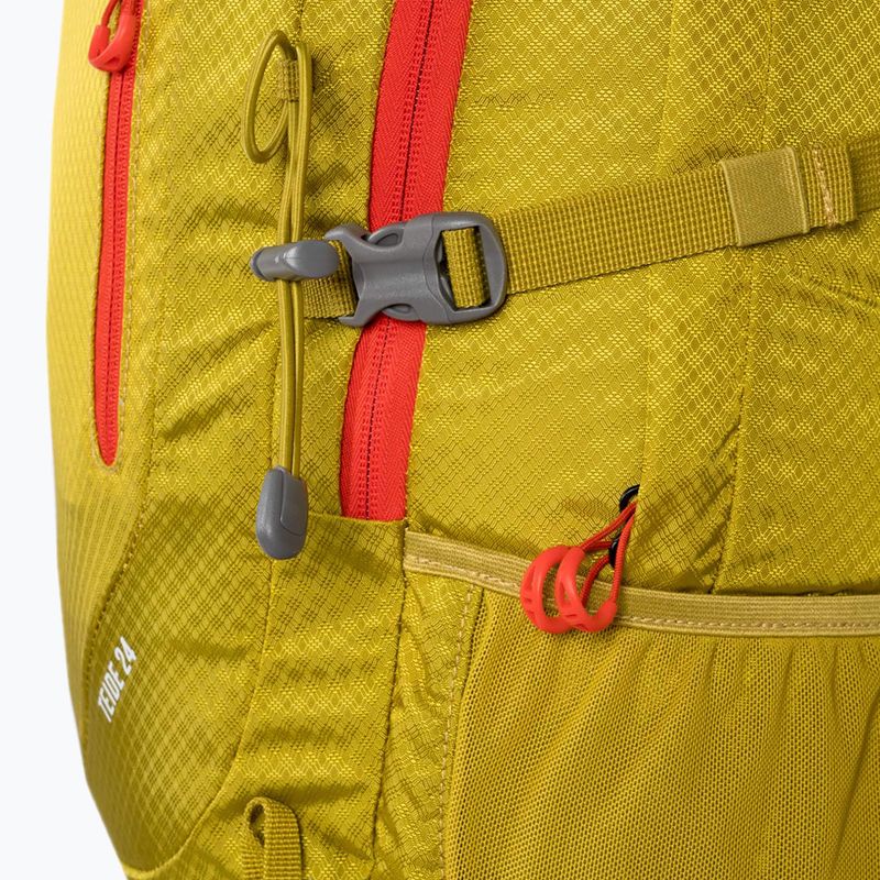 Rucsac turistic Alpinus Teide 24 l limonkowy 6