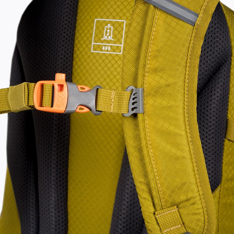Rucsac turistic Alpinus Teide 24 l limonkowy 7