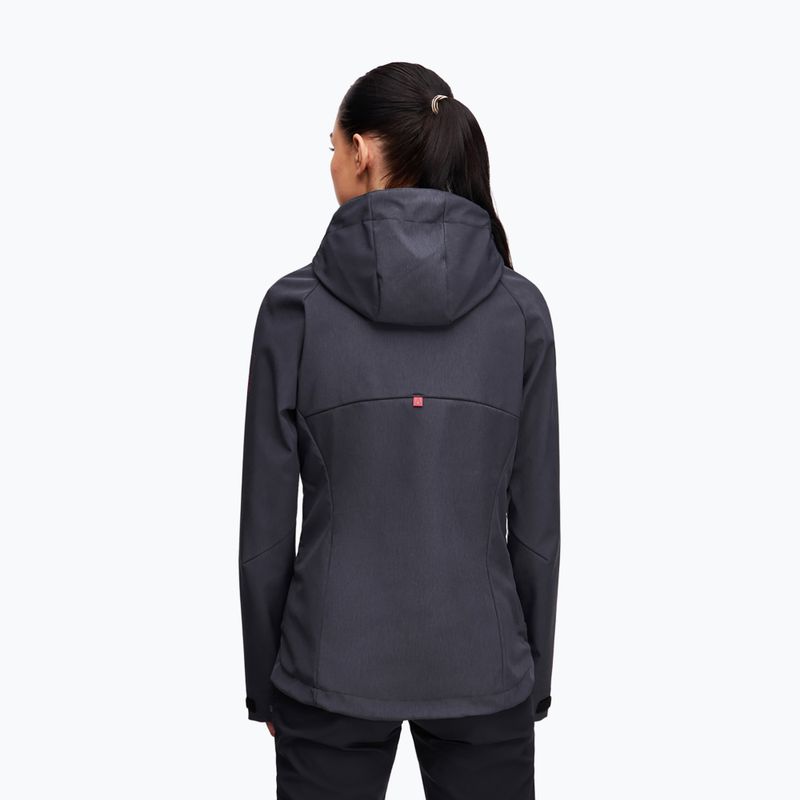 Geacă softshell pentru femei Alpinus Minthi graphite/black 2
