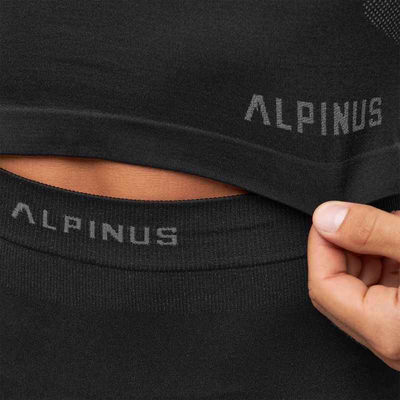 Set de lenjerie termoactivă pentru bărbați Alpinus Active Idre negru 5