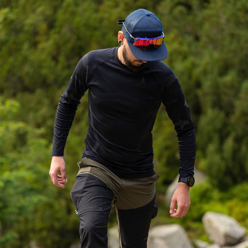 Set de lenjerie termoactivă pentru bărbați Alpinus Active Idre negru 6