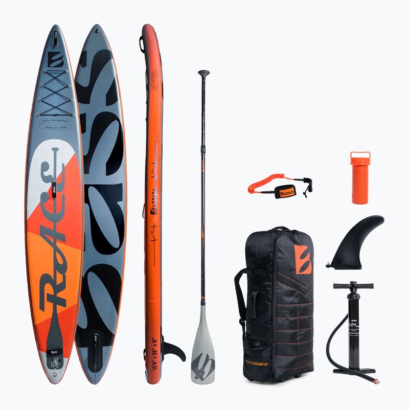 Bass Race Pro 12'6''' SUP bord portocaliu