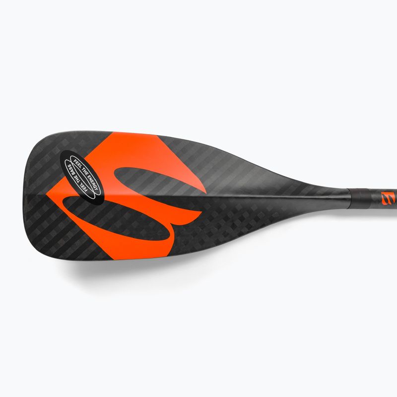 SUP vâslă 1 bucată Bass Extreme Hard Pro negru 4